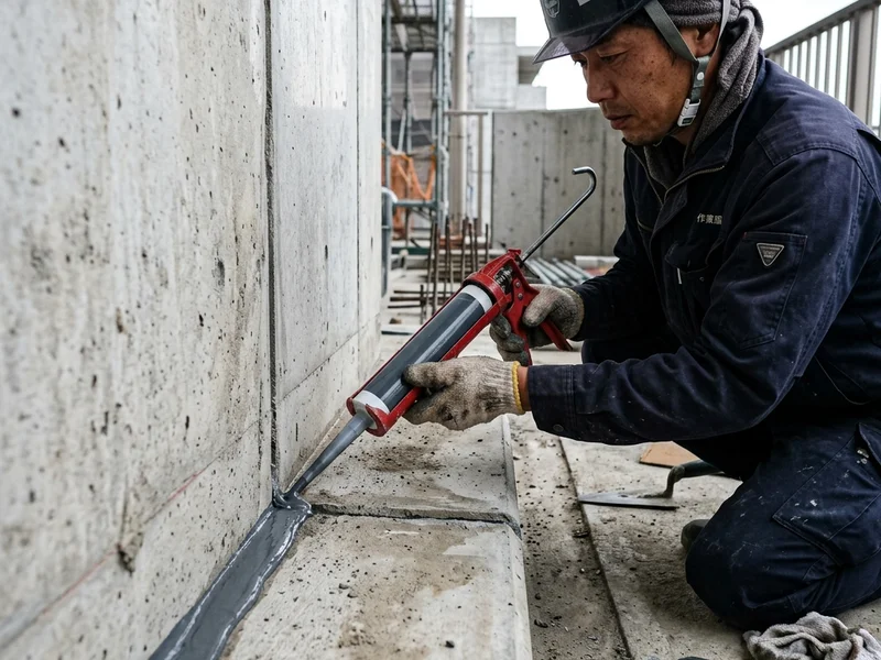 札幌近郊のベランダ防水・シーリング工事の施工事例